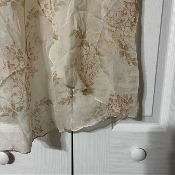 Christine Vancouver la petite coquette robe silk one size EUC VINTAGE - Picture 5 of 9